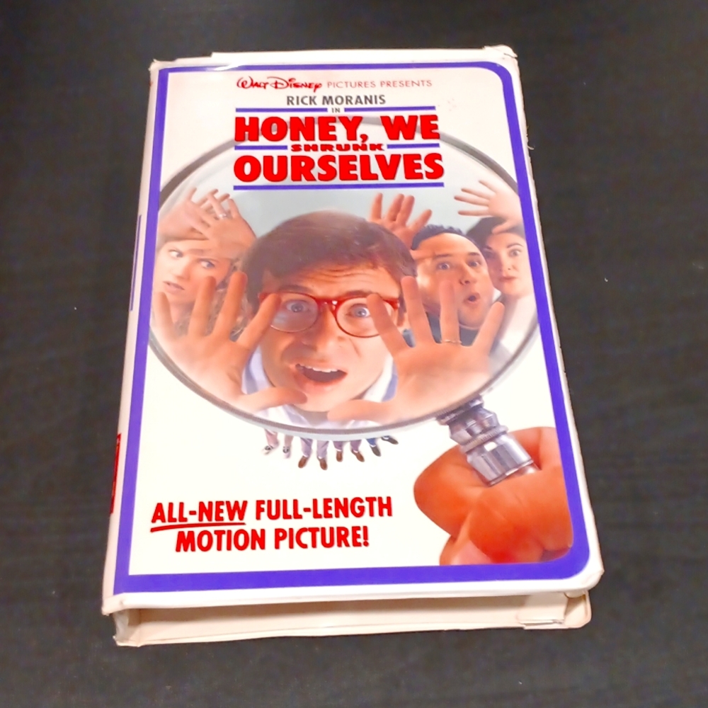 1989 Honey, We Shrunk Ourselves VHS Movie